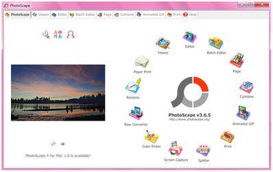 Download photoscape free pc